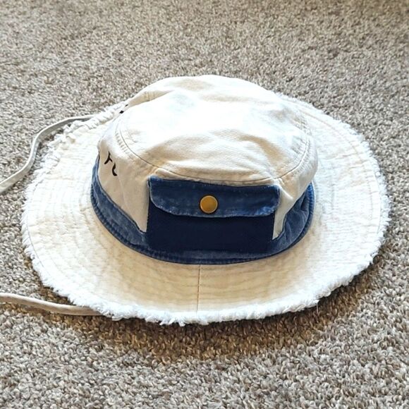 Brand New Venice, Florida 100% Cotton Kids‎ Size Large Bucket Hat With String - Picture 5 of 11